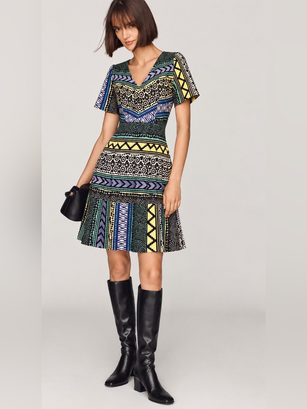 💙💚 Anthropologie Plenty by Tracy Reese New Moon Dress Size 8 💚💙